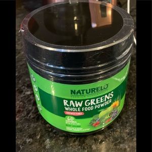 NATURELO Raw Greens Superfood Powder - Unsweetened